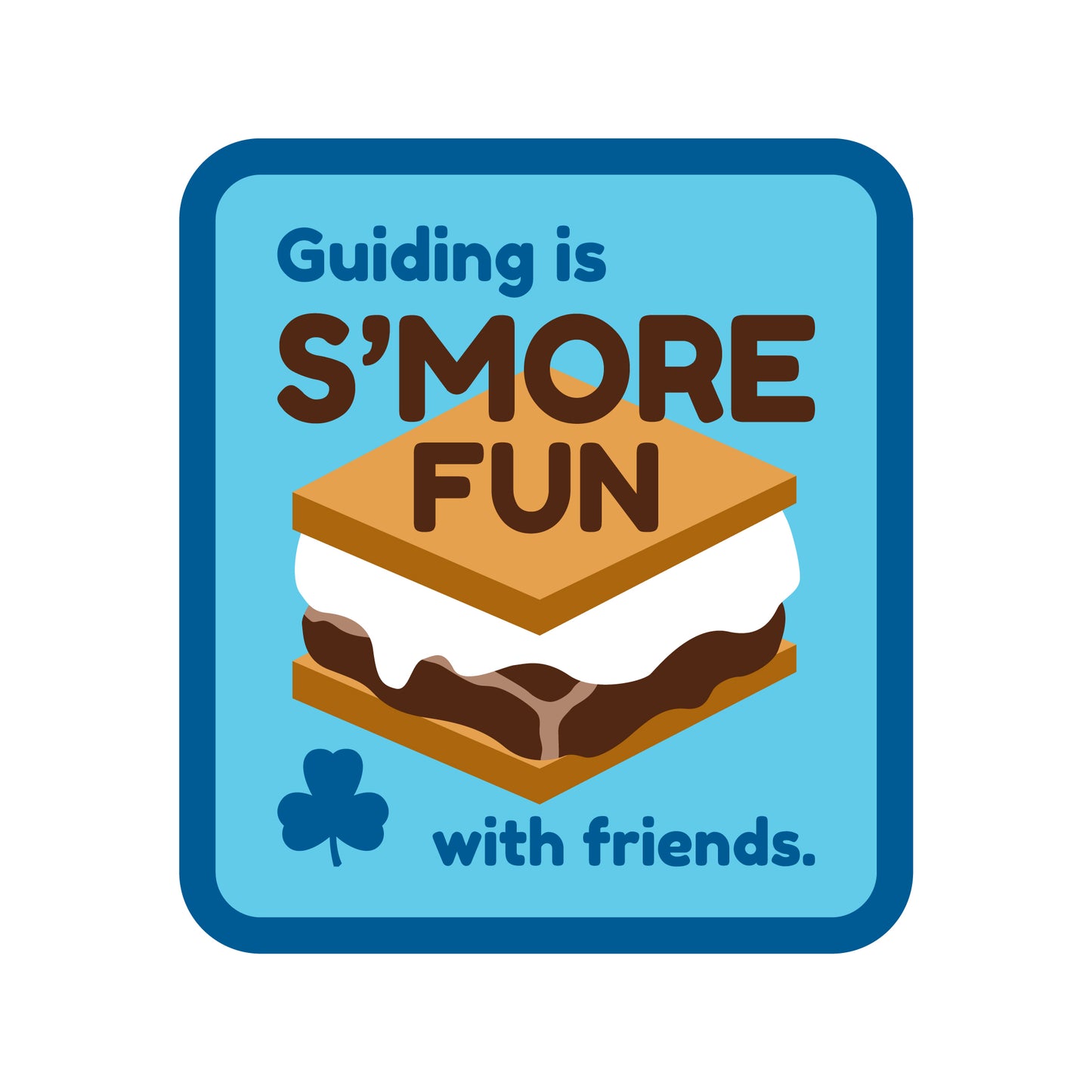 Guiding is S'More Fun - fun crest