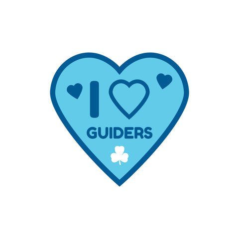 I Heart Guiders - fun crest