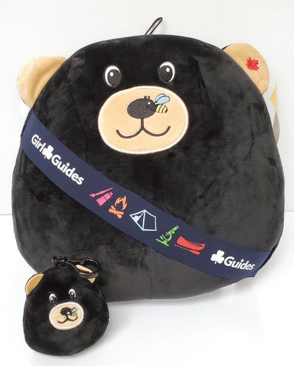 Black Bear Squishy Zippy with Zipper Pull #84102