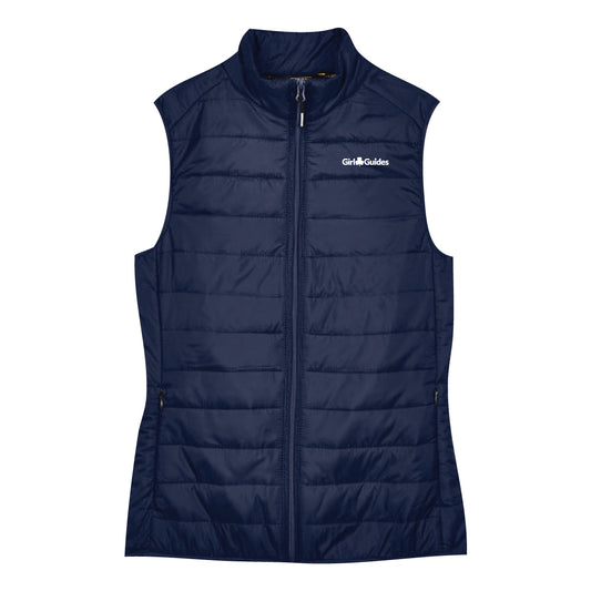 PACKABLE POLYESTER VEST - WOMEN'S CUT - CE702W - CLASSIC NAVY