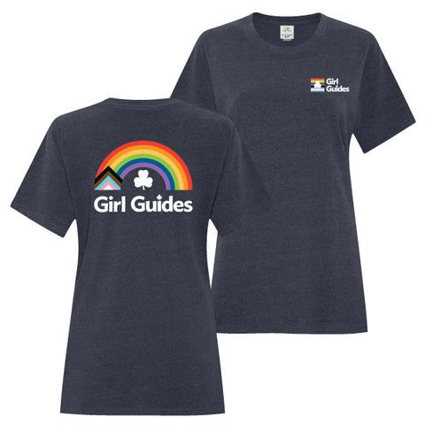 2025 PRIDE - LADIES T SHIRT - EARTH NAVY - ATC6040L - ENGLISH LOGO