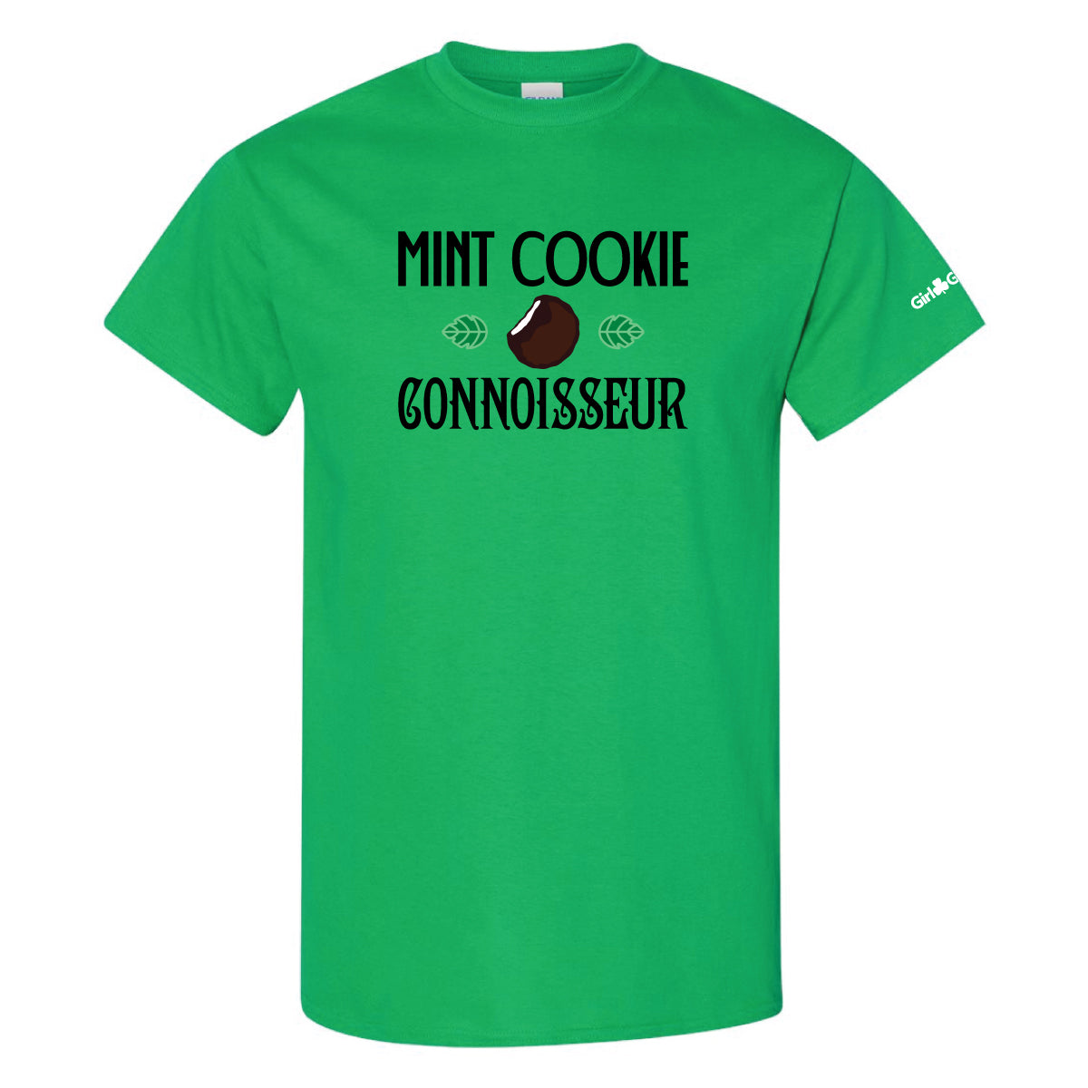 MINT COOKIE CONNOISSEUR - ADULT T SHIRT - IRISH GREEN - 5000