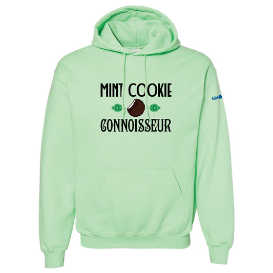MINT COOKIE CONNOISSEUR - ADULT PULLOVER HOODIE - MINT GREEN - 1850