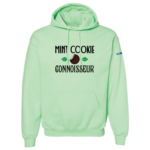 MINT COOKIE CONNOISSEUR - ADULT PULLOVER HOODIE - MINT GREEN - 1850