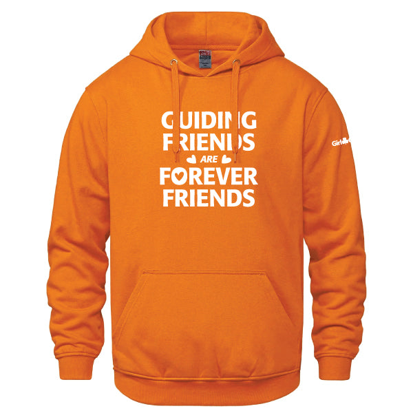 GUIDING FRIENDS - ADULT PULLOVER HOODIE - L00550 - ORANGE