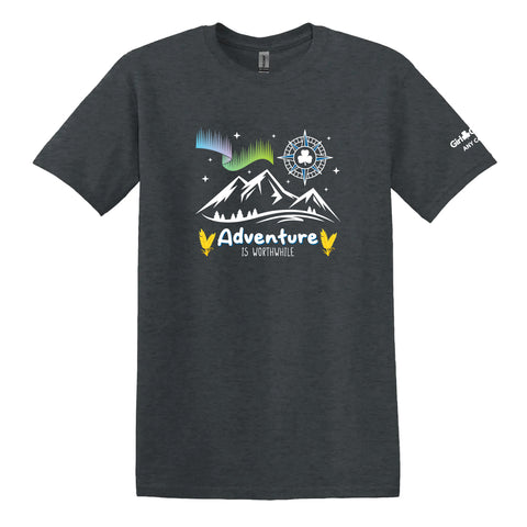 ANY COUNCIL - ADULT T SHIRT - DARK HEATHER GREY - 5000 **PLEASE NOTE: ANY COUNCIL IS THE COUNCIL FOR ALBERTA, NORTHWEST TERRITORY AND YUKON AND NOT A CHOICE FOR ANOTHER COUNCIL***