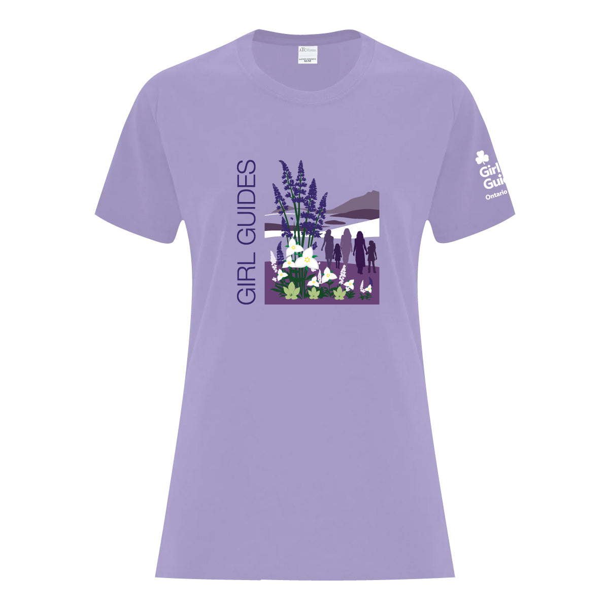 ON COUNCIL - LADIES T SHIRT - LAVENDER - ATC1000L