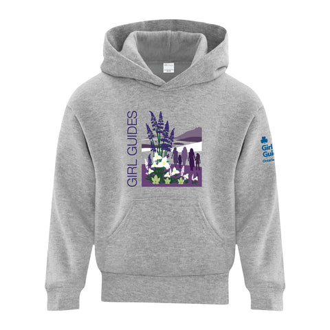 ON COUNCIL - YOUTH PULLOVER HOODIE - ATHLETIC GREY - ATCY2500