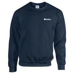 Adult CrewNeck Sweatshirt 1801 - NAVY - French Logo