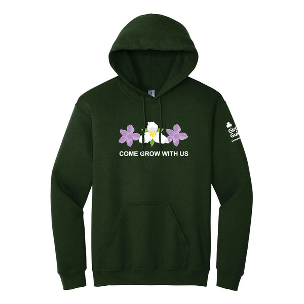 ON COUNCIL - ADULT PULLOVER HOODIE - FOREST GREEN - 1850