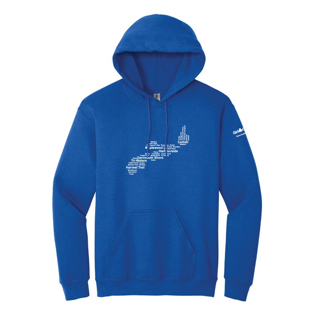 NS COUNCIL - ADULT PULLOVER HOODIE - ROYAL BLUE - 1850