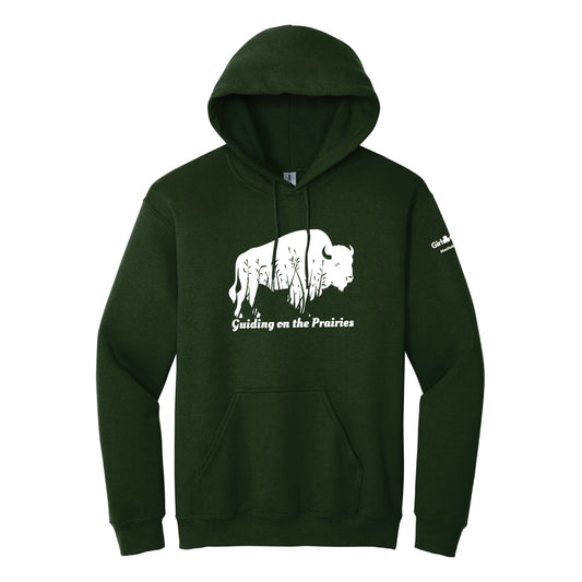 MB COUNCIL - ADULT PULLOVER HOODIE - FOREST GREEN - 1850