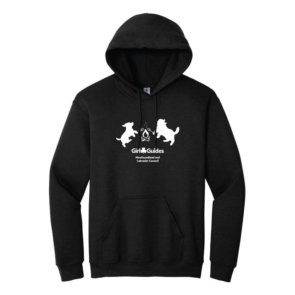 NL COUNCIL - ADULT PULLOVER HOODIE - BLACK - 1850