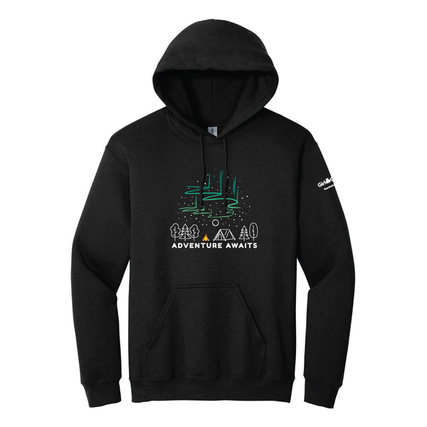 MB COUNCIL - ADULT PULLOVER HOODIE - BLACK - 1850