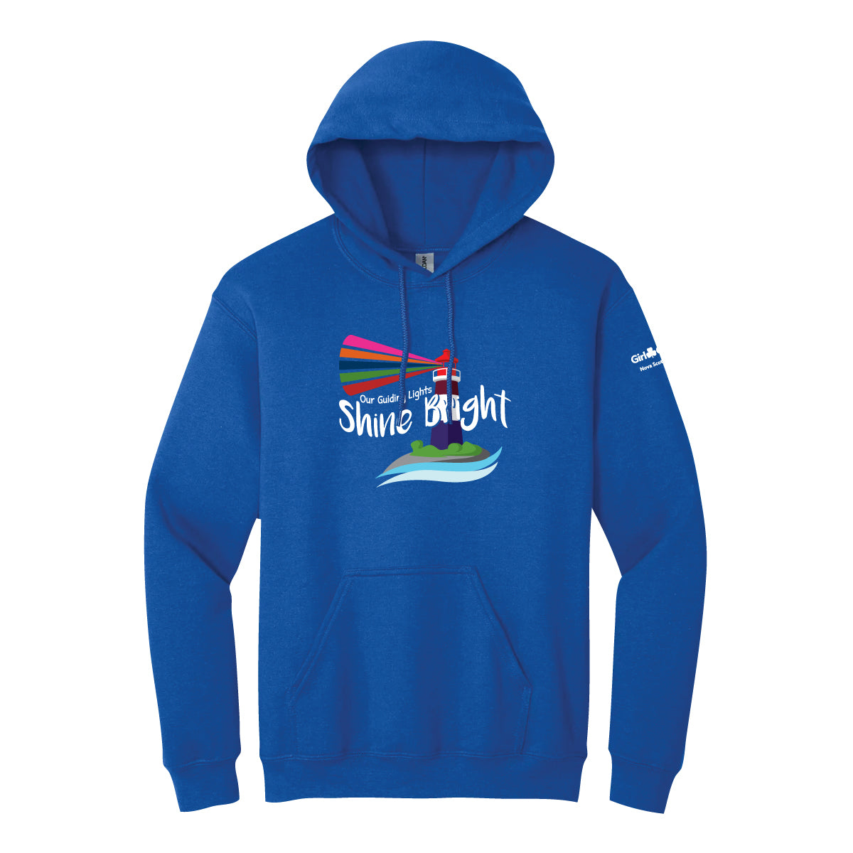 NS COUNCIL - ADULT PULLOVER HOODIE - ROYAL BLUE - 1850