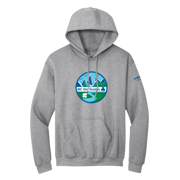 BC COUNCIL - ADULT PULLOVER HOODIE - SPORT GREY - 1850