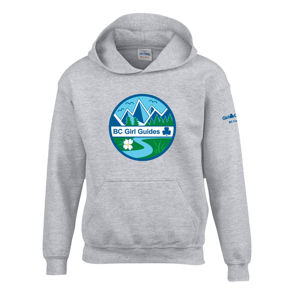 BC COUNCIL - YOUTH PULLOVER HOODIE - SPORT GREY - 1850B