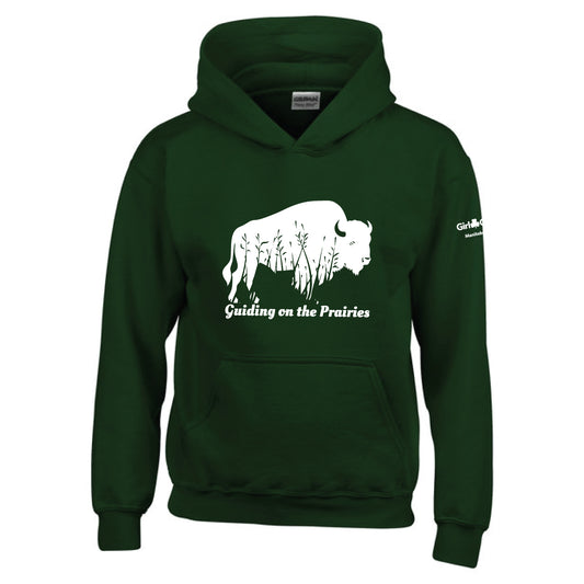 MB COUNCIL - YOUTH PULLOVER HOODIE - FOREST GREEN - 1850B