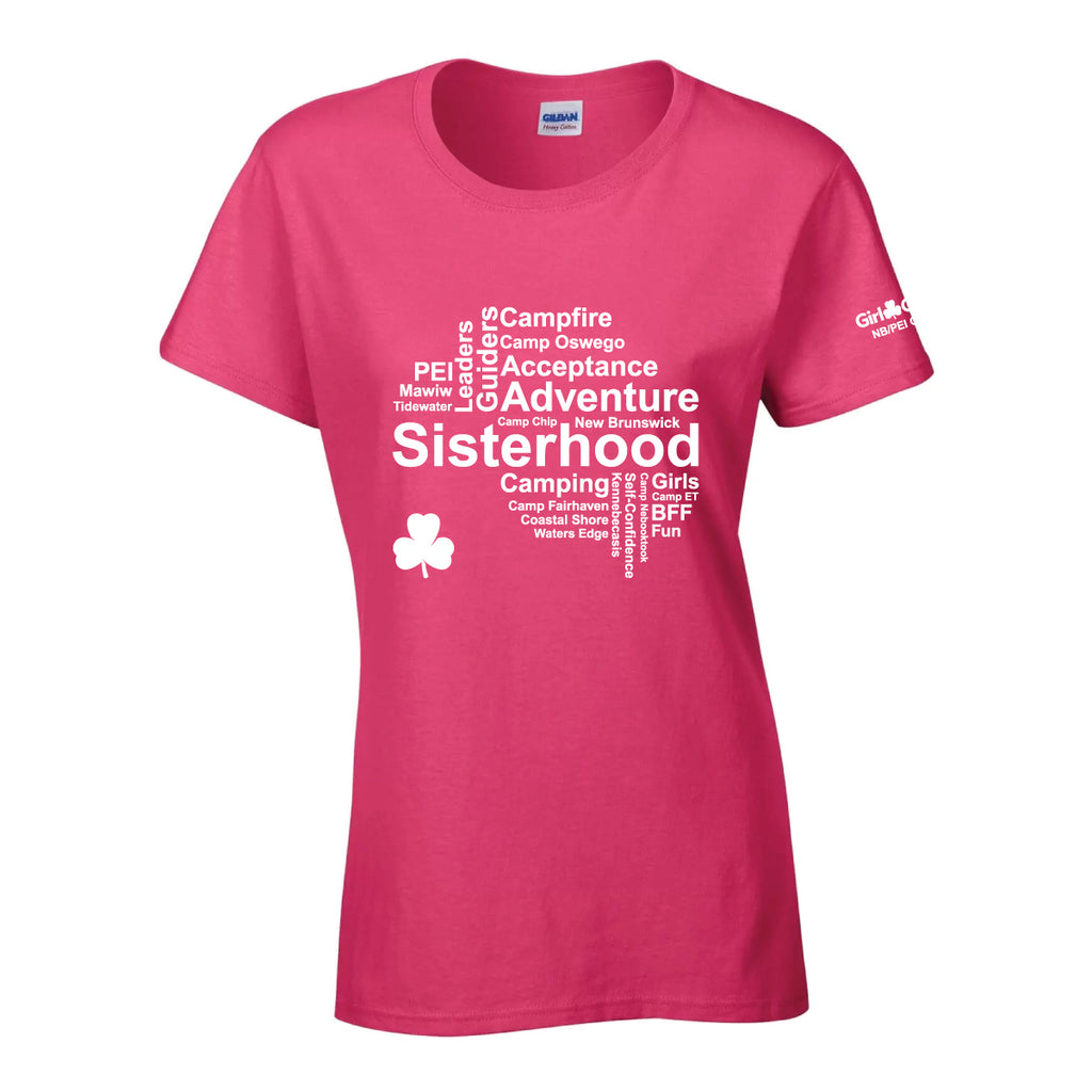 NB COUNCIL - LADIES T SHIRT - HELICONIA PINK - 5000L
