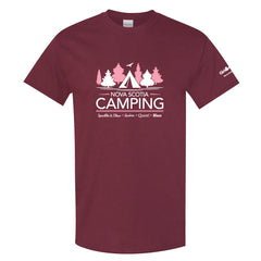 NS COUNCIL - ADULT T SHIRT - MAROON - 5000  *** leaving March 1