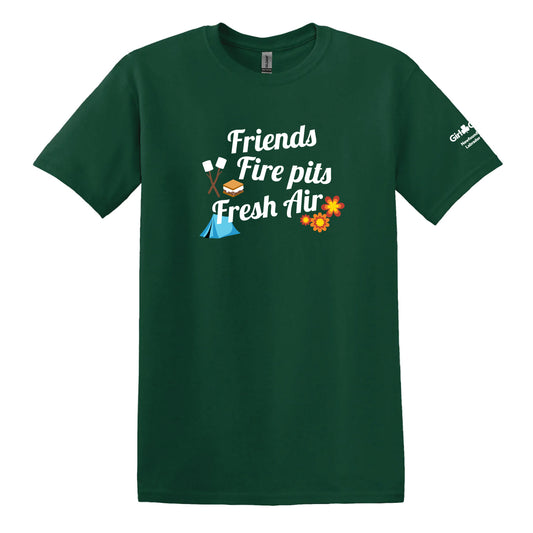 NL COUNCIL - ADULT T SHIRT - FOREST GREEN - 5000