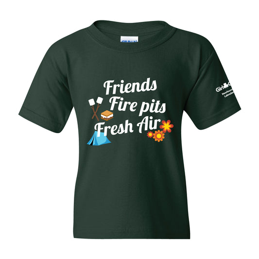 NL COUNCIL - YOUTH T SHIRT - FOREST GREEN - 500B