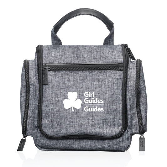 Toiletry Bag - KRB123 - Grey - Bilingual Logo