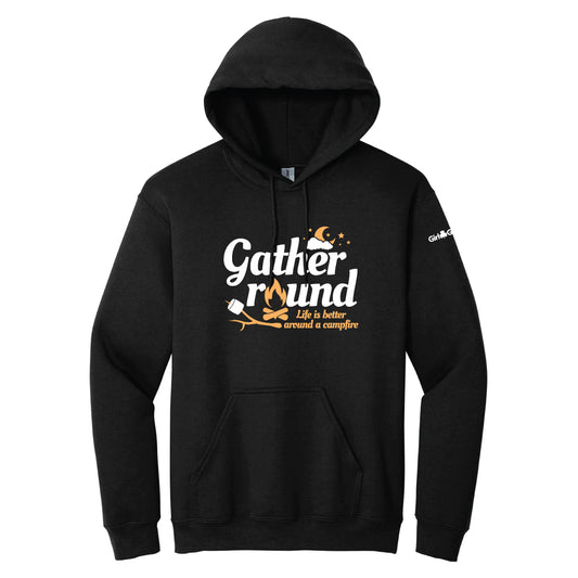 Gather Round Adult Hoodie 18500 - Black