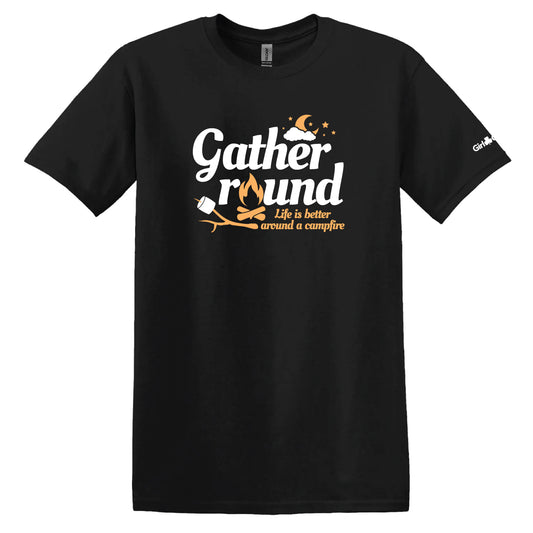 Gather Round Adult T-shirt - 5000 - Black