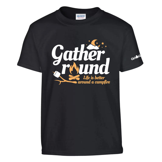 Gather Round Youth T - 500b - Black