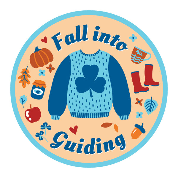 Fall into Guiding 2023 crest
