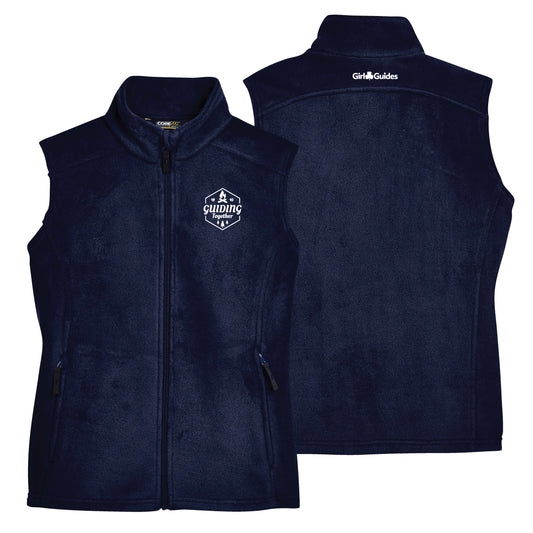 FLEECE VEST - LADIES CUT - 78191 - NAVY