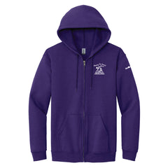 TREFOIL GUILD - Adult Full Zip Hoodie - ATCF2600 - PURPLE