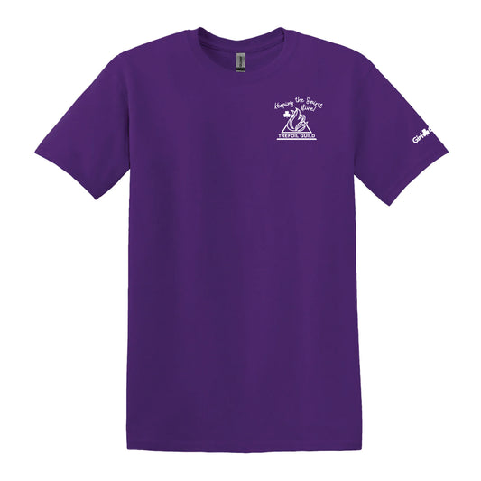 TREFOIL GUILD - Adult T-shirt - 5000 - PURPLE