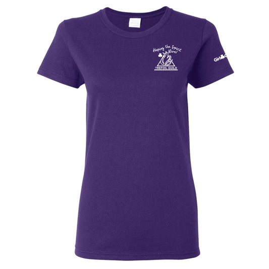 TREFOIL GUILD - Ladies T-shirt - 5000L - PURPLE