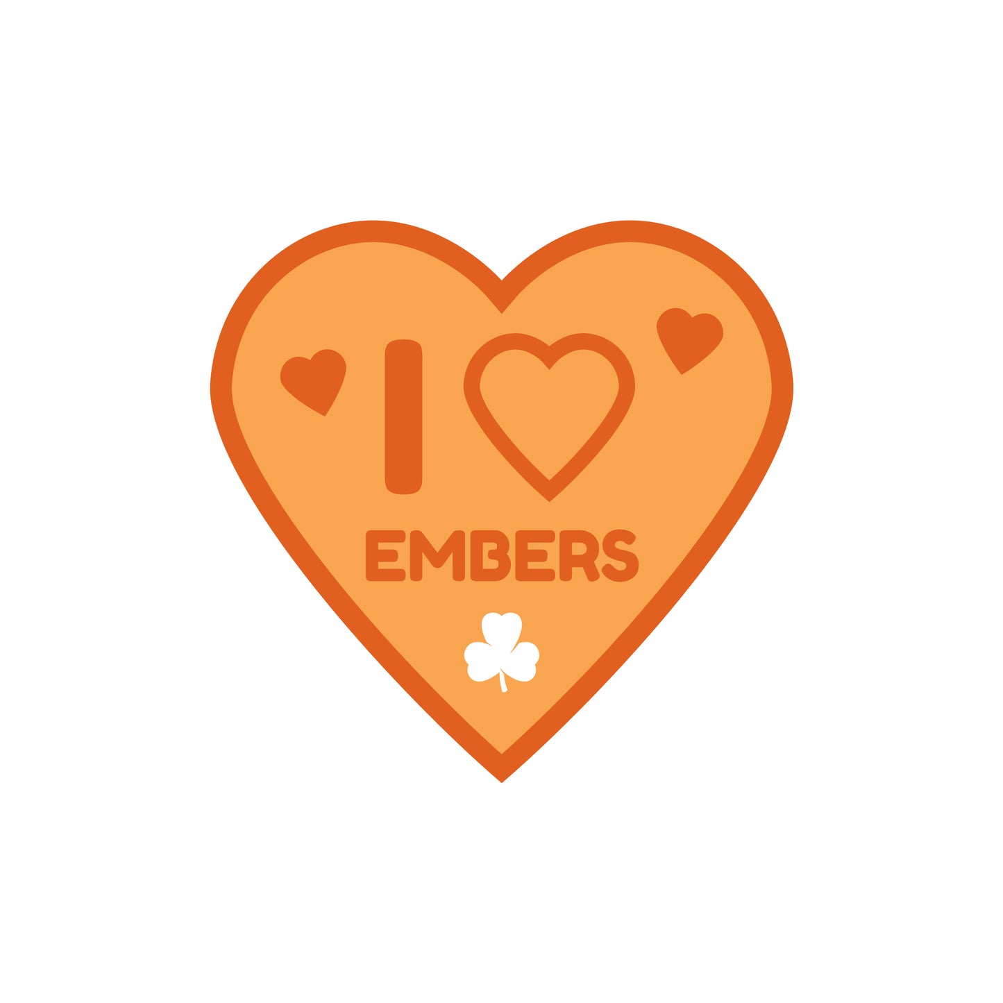 I Heart Embers - fun crest