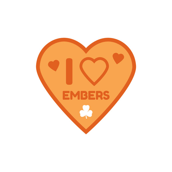 I Heart Embers - fun crest