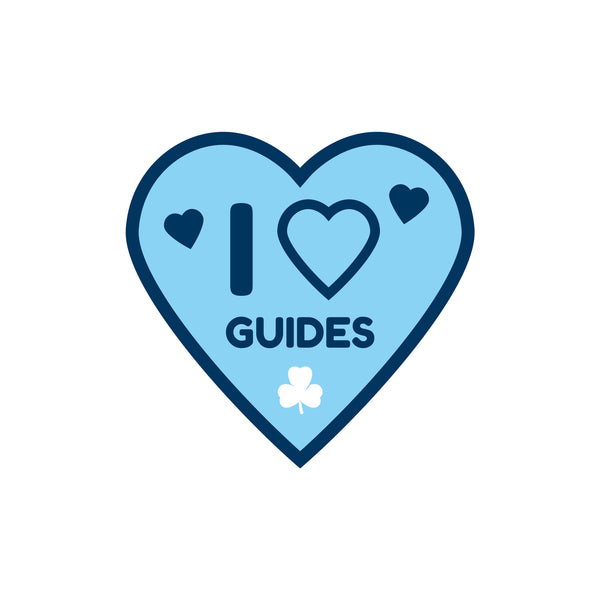 I Heart Guides - fun crest - more on order