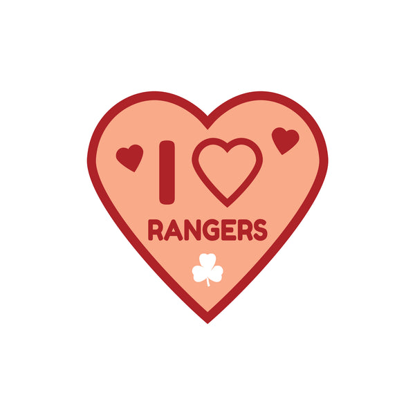 I Heart Rangers - fun crest