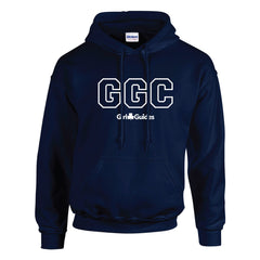 G G C Embroidered Hoodie - 1850 - Navy