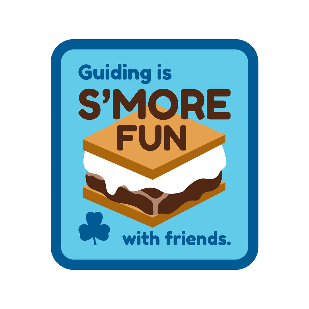 Guiding is S'More Fun - fun crest