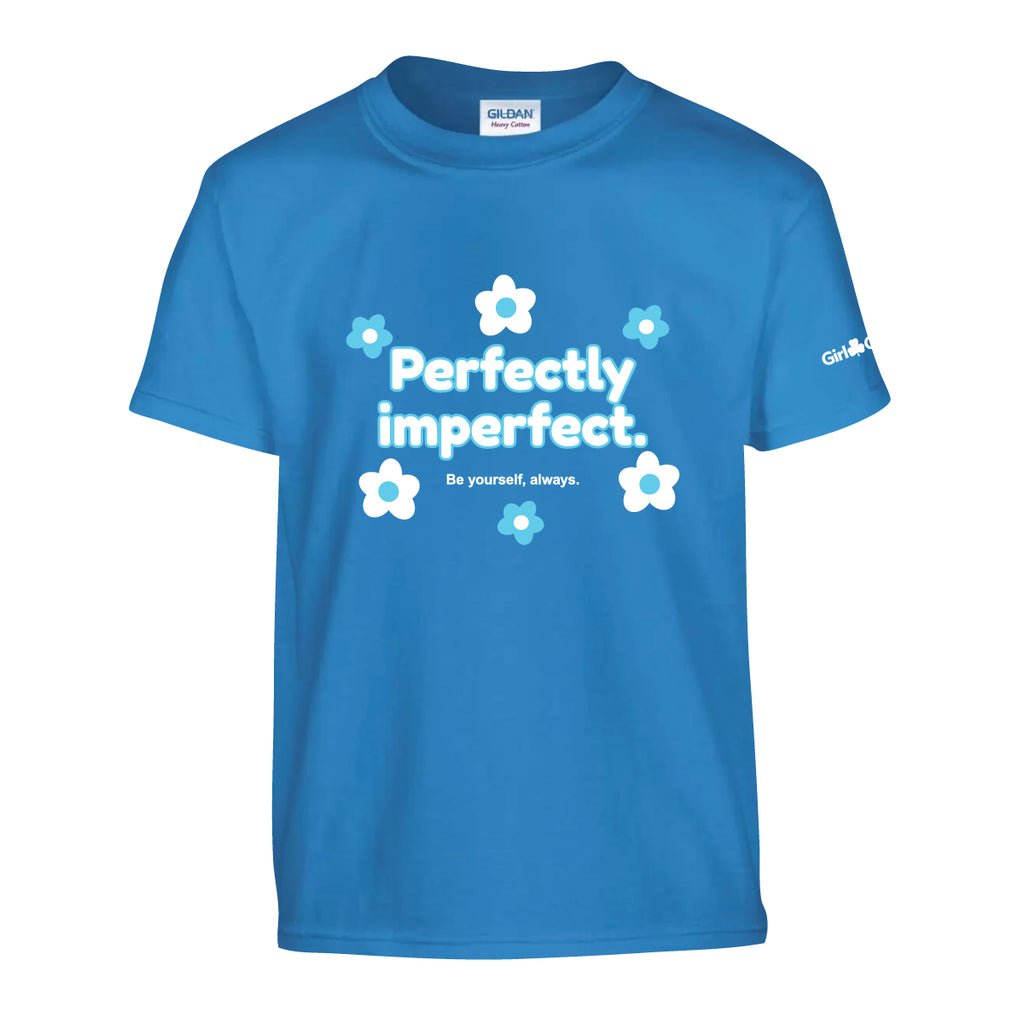 Youth T 500B - Sapphire - "Perfectly imperfect" - English Logo