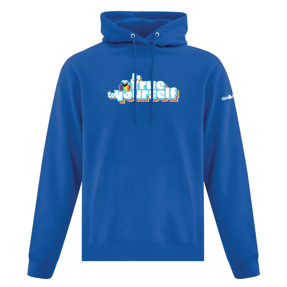 PRIDE - ADULT PULLOVER HOODIE - ROYAL BLUE - ATCF2500   **new design