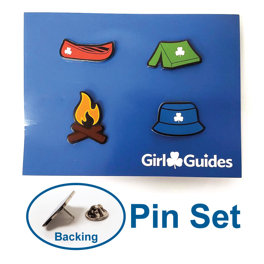 Outdoor Themes Pin - set of 4