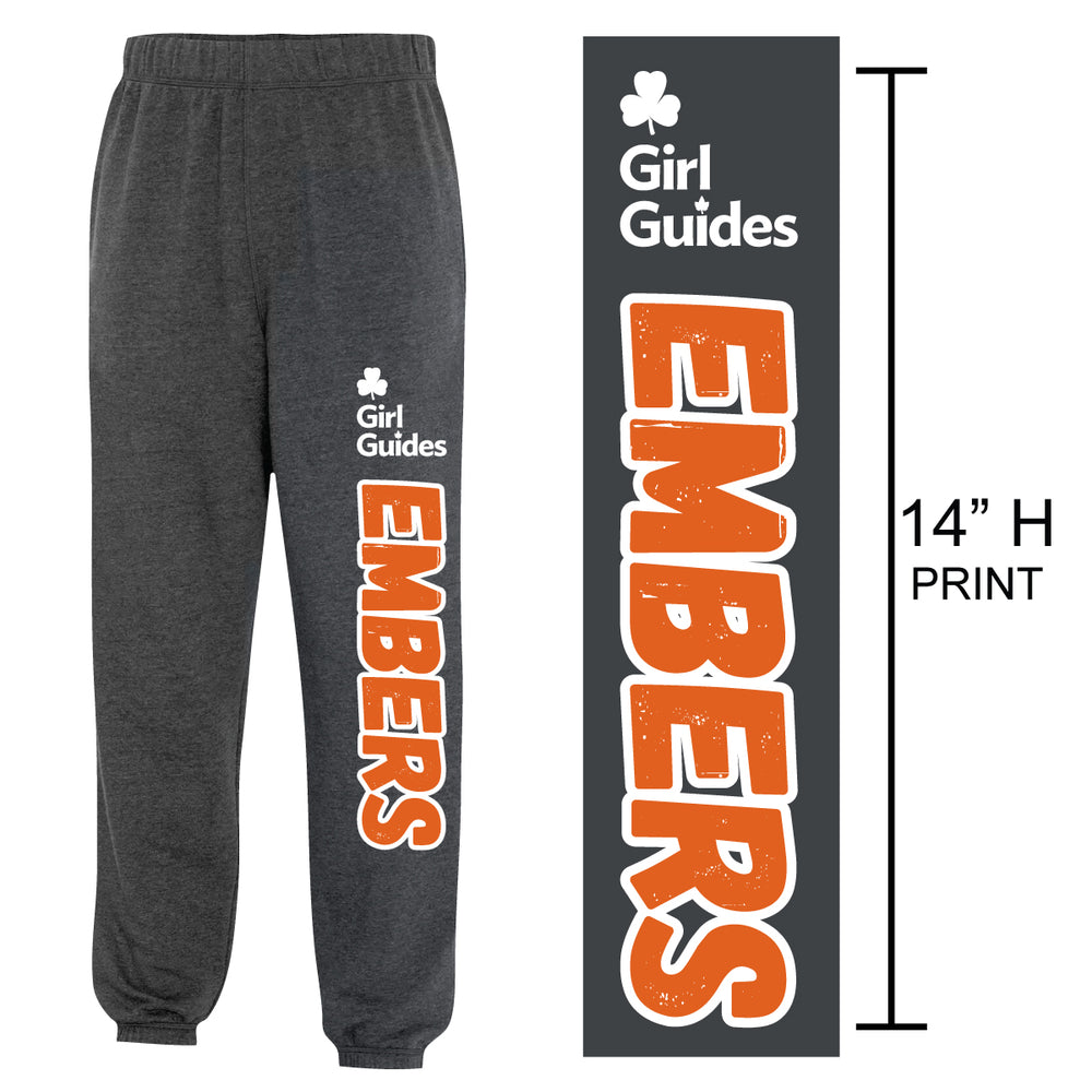 "EMBERS" Youth Sweatpants - ATCY2800 - Dark Heather Grey