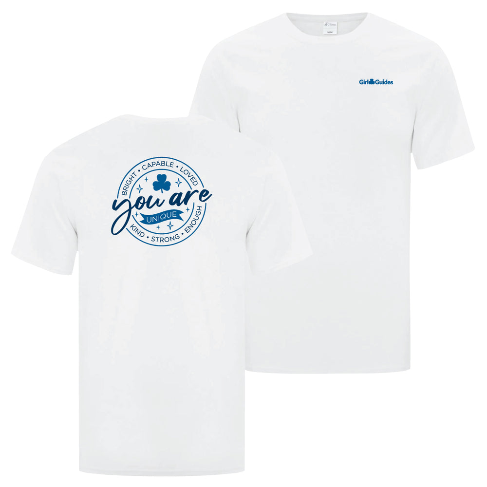 YOU ARE - ADULT T SHIRT - WHITE - ATC1000
