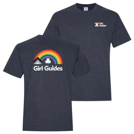 2025 PRIDE - ADULT T SHIRT - EARTH NAVY - ATC6040 - ENGLISH LOGO