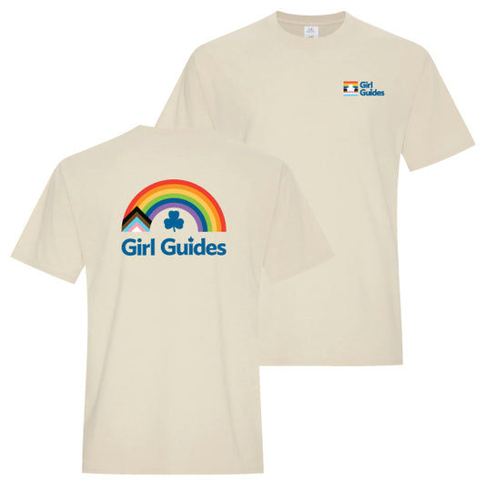 2025 PRIDE - ADULT T SHIRT - EARTH BONE - ATC6040 - ENGLISH LOGO