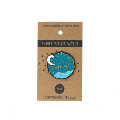 Nightsky Enamel Pin  *** limited quantities available*