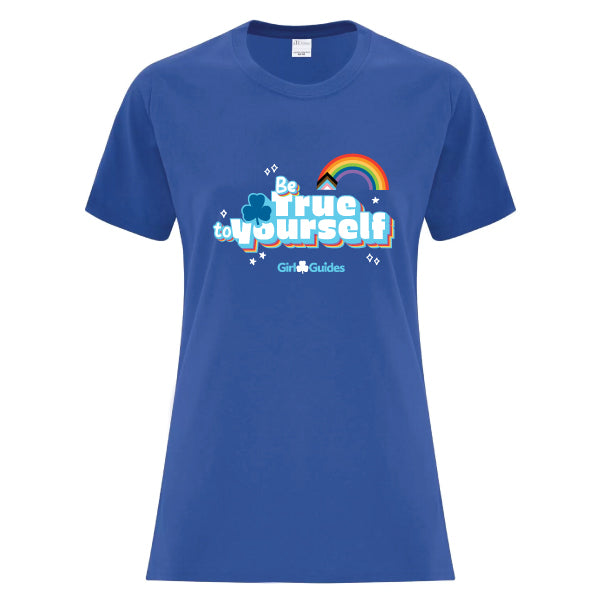 2025 PRIDE - LADIES T SHIRT - ROYAL BLUE - ATC1000L